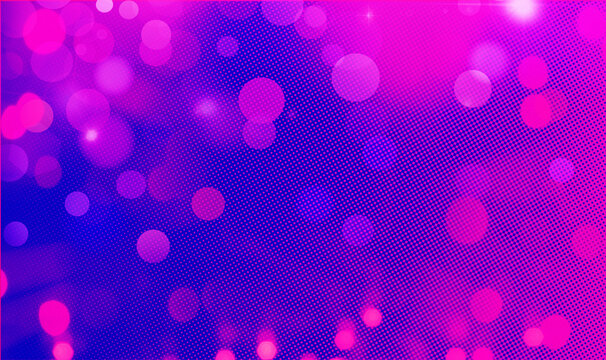 Pink, blue bokeh background for seasonal, holidays, event and celebrations