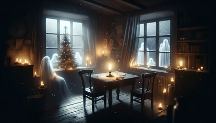 interior of  the night