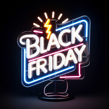 Label black friday sale 3d realistic render isolated on white background. 3d render illustration.  Logo, promotion, offer.  MEGA OFFER 3D SEAL FOR COMPOSITION SIMBOLO RETAIL SALE COMERCIO