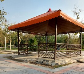 gazebo in the park