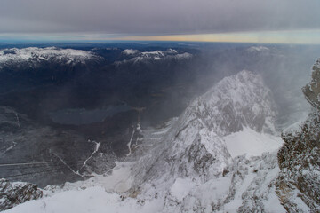 from top of Zugspitze