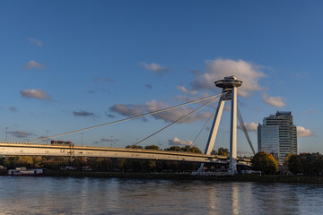 new bridge with ufo tower