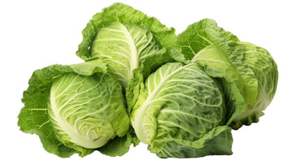 Fototapeta premium cabbage on a transparent background