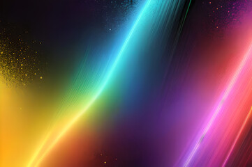 Fototapeta premium Light abstract wallpaper background design, multicolored modern style, Generative AI
