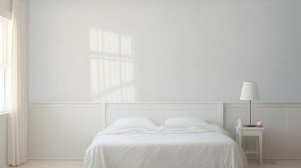 Fototapeta na wymiar Room with white furniture 