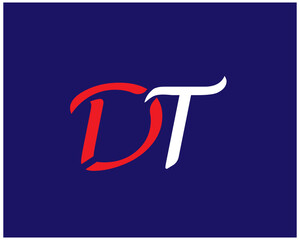 DT logo illustration of a set of symbols