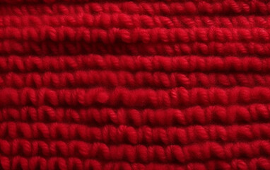 Christmas Red Knit Sweater Texture