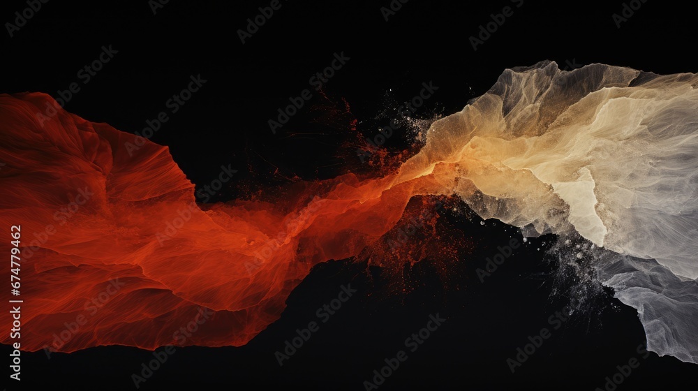 Aufkleber a black background with a red and a white background with a black background and a white background 