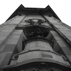 Ludwigskirche in Saarbrücken am Abend