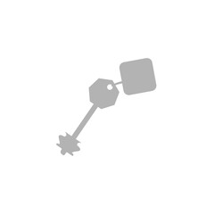 keys icon on a white background, vector illustration