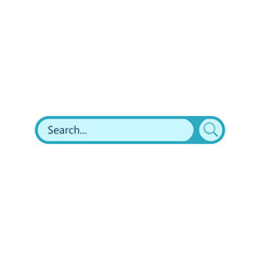 search line icon, website, on a white background, vector illustration