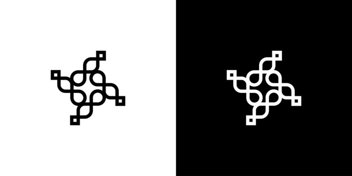 digital infinitive vector