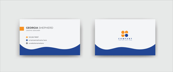 Corporate Business Card Design Template