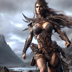 Female Barbarian Warrior