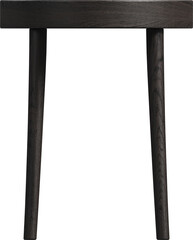 Obraz premium Side view of wooden stool