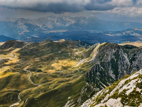 Durmitor National Park View from Mountain Peak