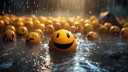 Foto op Plexiglas Concept image of satisfaction level with emotions © HN Works