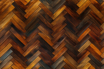 texture de parquet en bois en forme de chevron, motif répétable sans couture