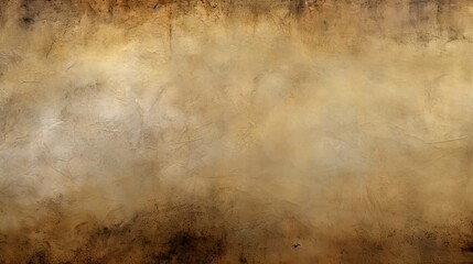 Distressed painted antique wall in gold, cream, silver texture. Beautiful distressed luxury vintage aged metal surface. Ancient, decayed, weathered texture background.