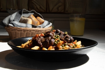 Plato español, Rabo de toro