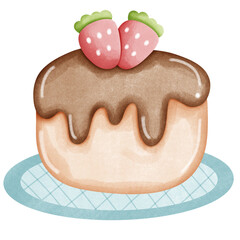 Cake chocolate 
