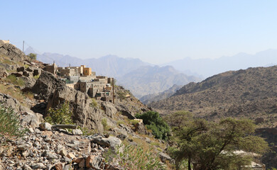 Fototapeta na wymiar village de Madruj - Oman