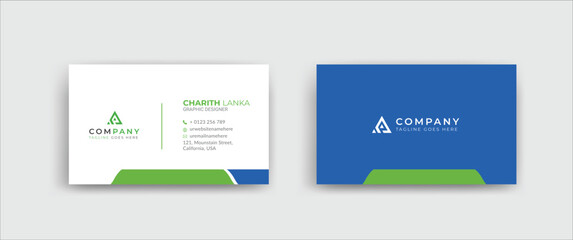 Corporate Business Card Design Template