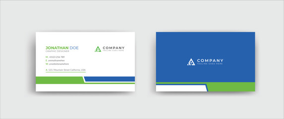 Corporate Business Card Design Template