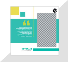 Quotes Design Vector Template