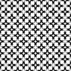 Black and white seamless abstract pattern. Background and backdrop. Grayscale ornamental design. Mosaic ornaments. Vector graphic illustration. EPS10.