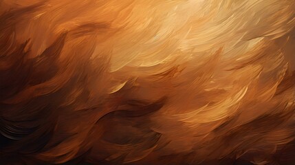 Close up of a Paint Texture in dark brown Colors. Artistic Background of Brushstrokes - obrazy, fototapety, plakaty