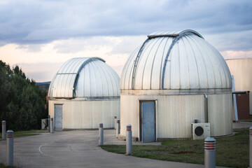 Fototapeta na wymiar Observatory Domes