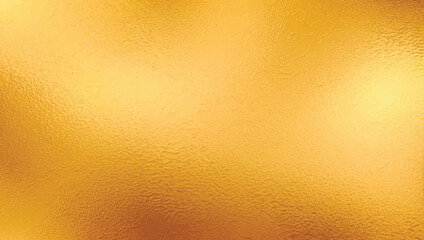 Gold foil leaf texture 2, glass effect, background vector illustration - obrazy, fototapety, plakaty