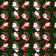 Christmas Hat Santa pattern