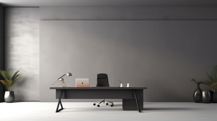 light interior grey gradient background illustration abstract room, modern texture, blank wall light interior grey gradient background