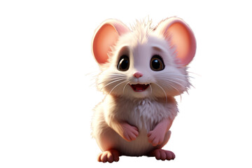Grinning Mouse Mischief: Funny Mouse