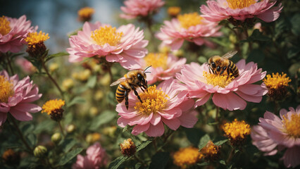 bee on a flower