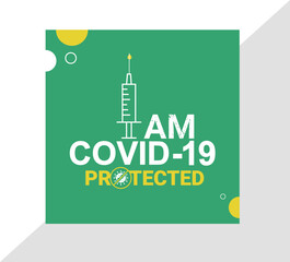 Covid Vaccine Banner Post Template