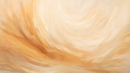 Close up of a Paint Texture in ivory Colors. Artistic Background of Brushstrokes - obrazy, fototapety, plakaty