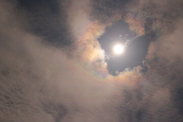 中秋の名月　月空　月のある景色