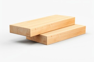 Two pieces of wood stacked on top of each other. Suitable for various uses
