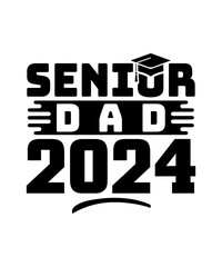 senior dad 2024 svg design