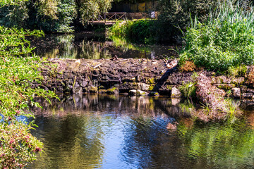 Río Arnoia en el municipio de Allariz.