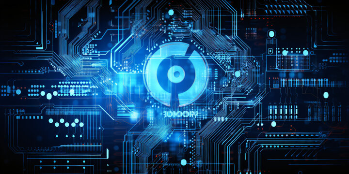 abstract background, printed circuit, light	