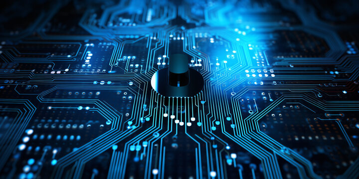 abstract background, printed circuit, light	