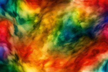 Papier Peint Lavable Mélange de couleurs abstract colorful background