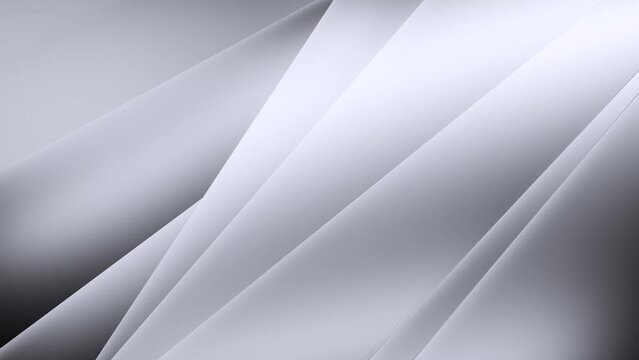 Geometric line metallic background, white grey colour, luxury