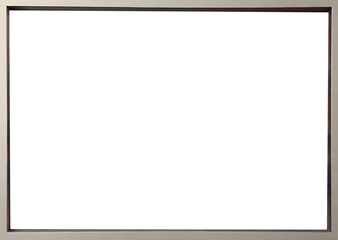 Obraz premium Simple old photo frame with powerful clipping path. 