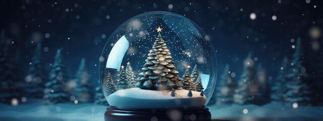 Shiny_Christmas_Tree_In_Snow_Globe