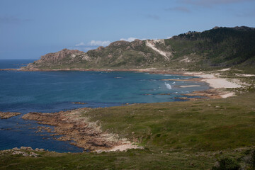 Fototapeta na wymiar Playa do Trece, Ensenada do Trece, Camariñas, Costa da Morte; Galicia